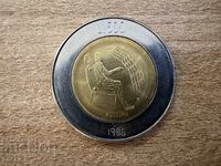 San Marino - 500 de lire (1986) - Evoluția tehnologiei