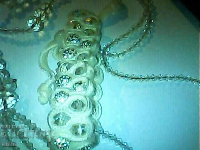 a gorgeous necklace is a shambhala bracelet with crystals - 6