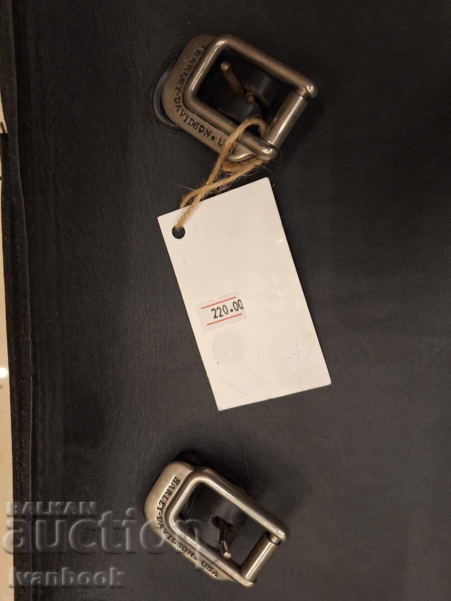 Кожена чанта за матор Harley Davidson - 6