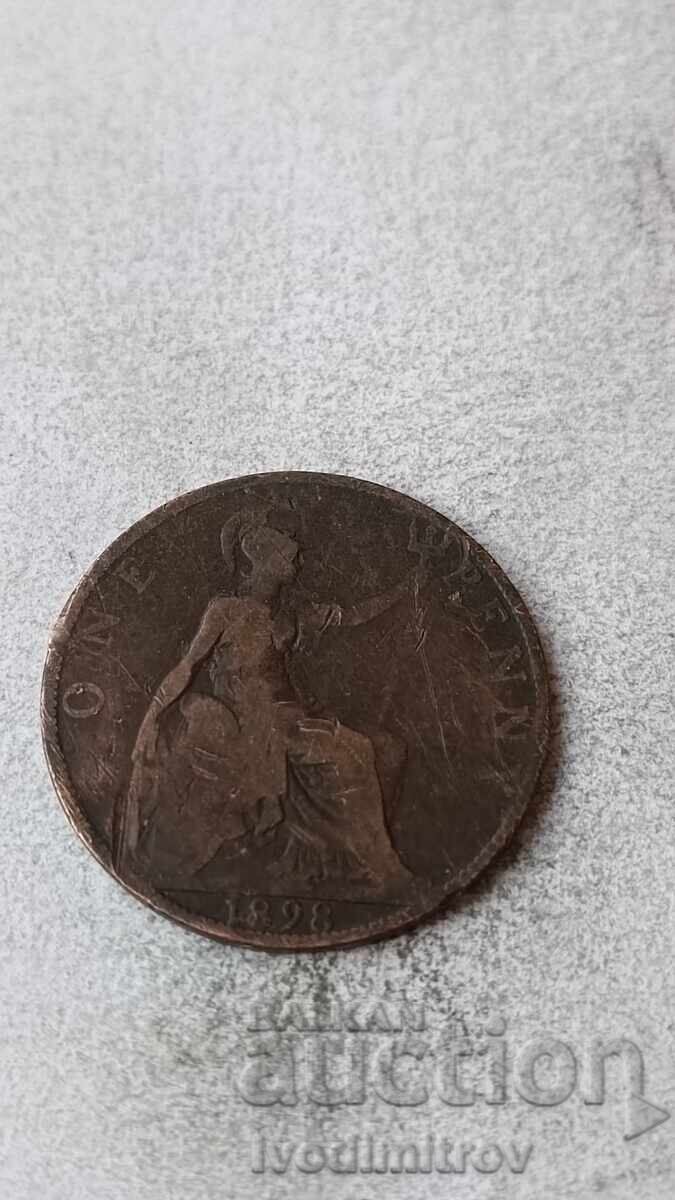 Marea Britanie 1 penny 1898