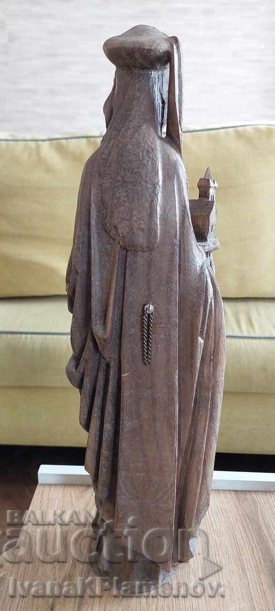 Delivery of Solid wood carving for connoisseurs, height 50 cm