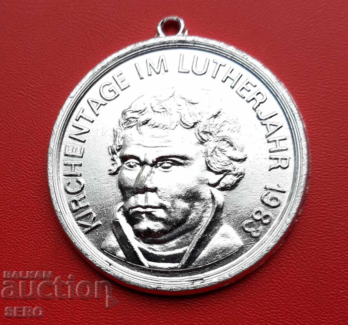 Medal-Germany 1983-M.Luther