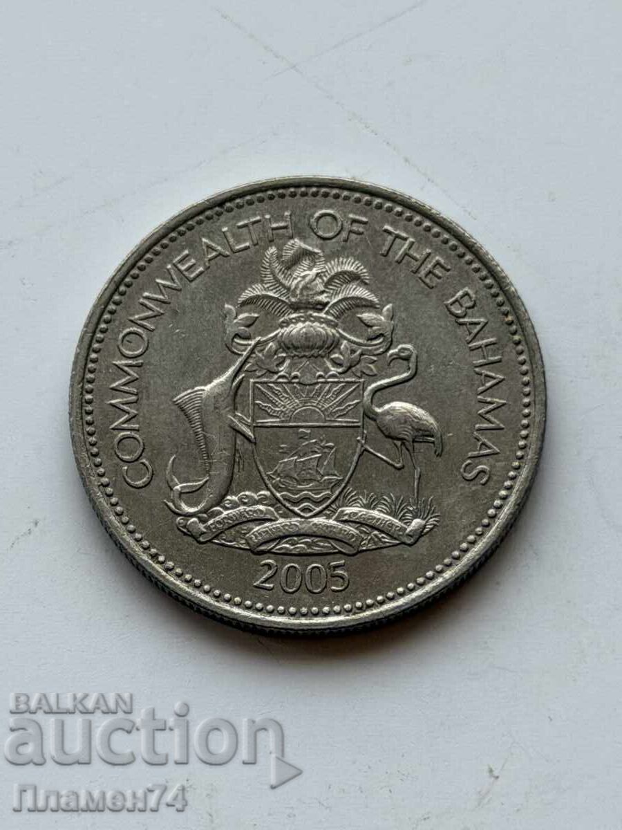 25 cents 2005 Bahamas