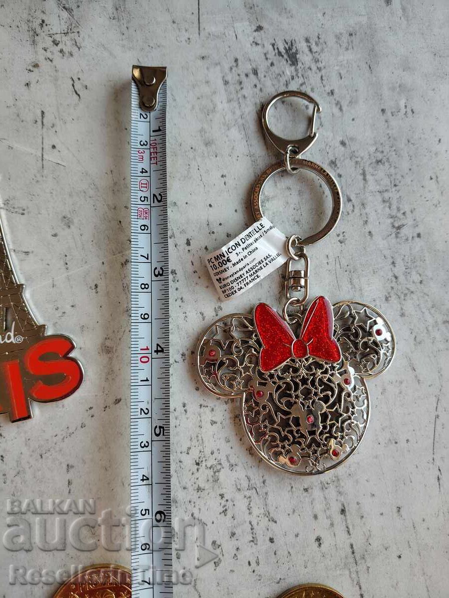 Breloc nou Minnie Mouse, suvenir din Disneyland