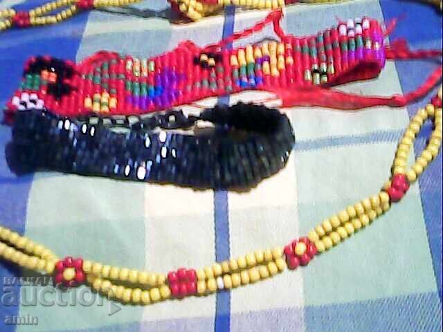 Beaded necklace and bracelets with price € 6.00 | 11.74 BGN