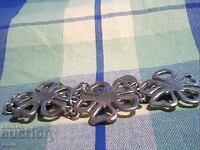 Silver-plated bracelet heavy