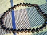 Beautiful tennis bracelet used