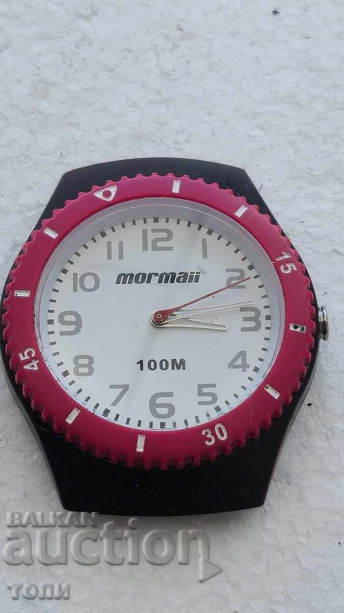 MORMAII QUARTZ 100M RAR NU ȘTIU DACĂ FUNCȚIONEAZĂ FĂRĂ PREȚ DE REZERVĂ !!!! cu preț € 0.01 | 0.02 BGN