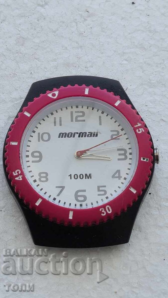 MORMAII QUARTZ 100M RAR NU ȘTIU DACĂ FUNCȚIONEAZĂ FĂRĂ PREȚ DE REZERVĂ !!!!