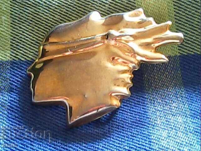 Broșe vechi 2 buc. cu aurire cu preț € 5.00 | 9.78 BGN
