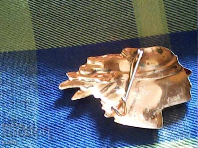 Licitație Broșe vechi 2 buc. cu aurire