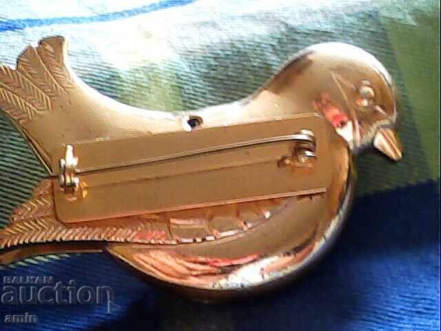 Broșe vechi 2 buc. cu aurire - 5