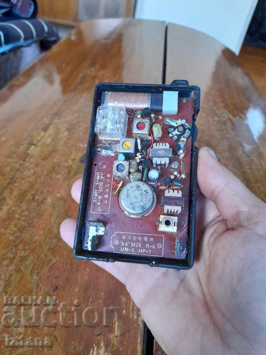 Старо радио,радиоприемник Sanyo - 5