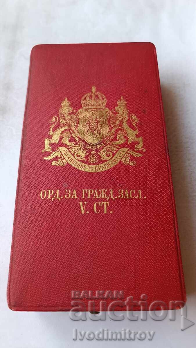 Ordinul pentru Merit Civil clasa a V-a - 5