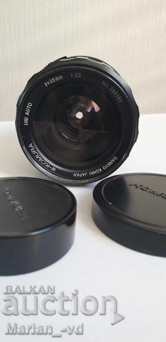 Delivery of Komura 35mm F2.5 Lens Nikon F Mount Japan