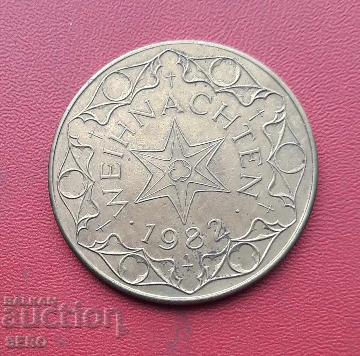 Μετάλλιο-Γερμανία μετάλλιο ή πλακέτα 1982 με τιμή € 0.70 | 1.37 BGN