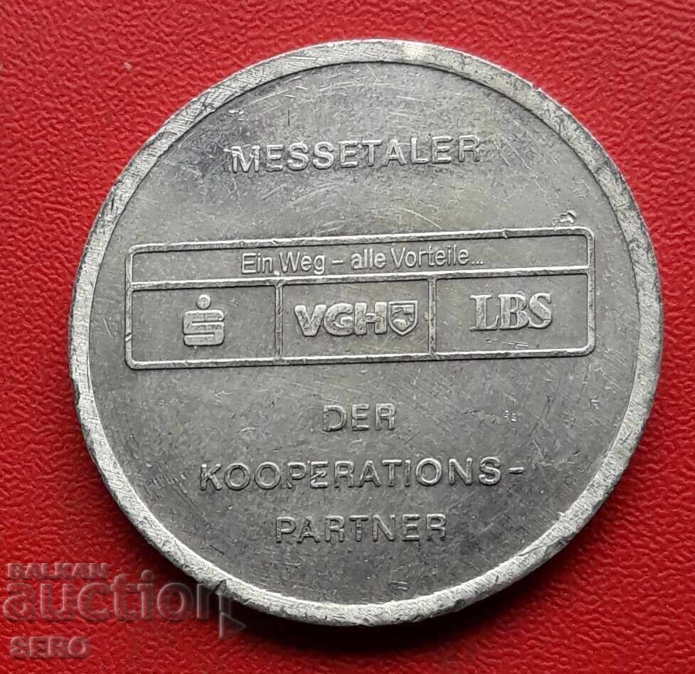 Medalie-Germania-Hanovra 1984 cu preț € 0.35 | 0.68 BGN