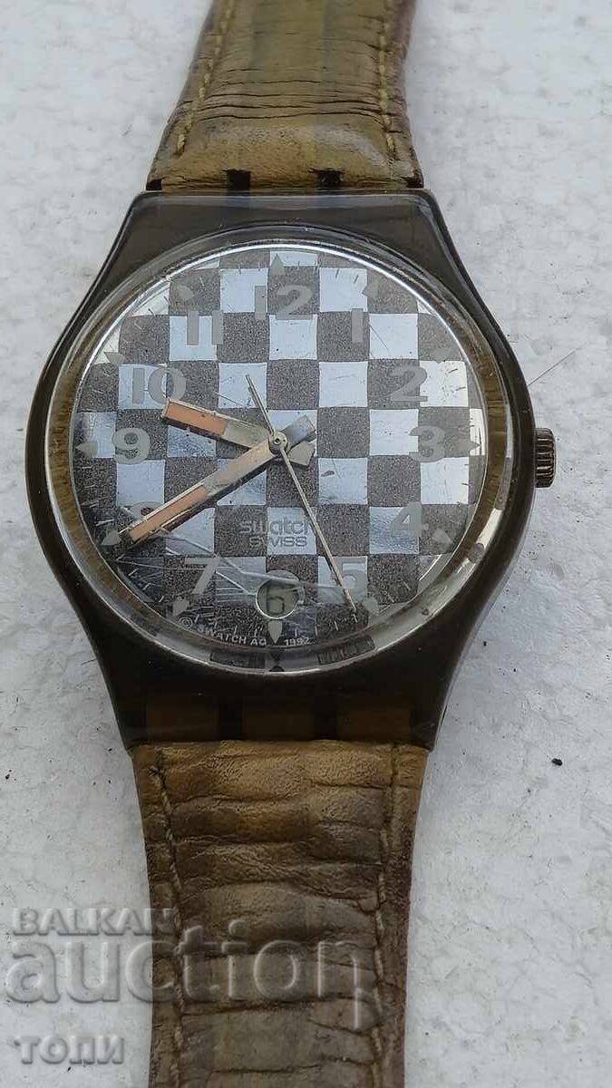 SWATCH QUARTZ SWISS MADE RARE I DON'T KNOW IF IT WORKS BZC !!!! with price € 0.01 | 0.02 BGN