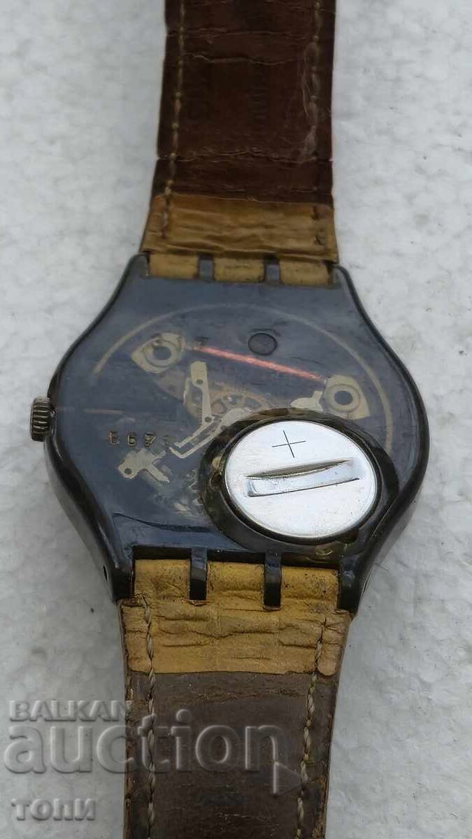 Auction  SWATCH QUARTZ SWISS MADE RARE I DON'T KNOW IF IT WORKS BZC !!!!