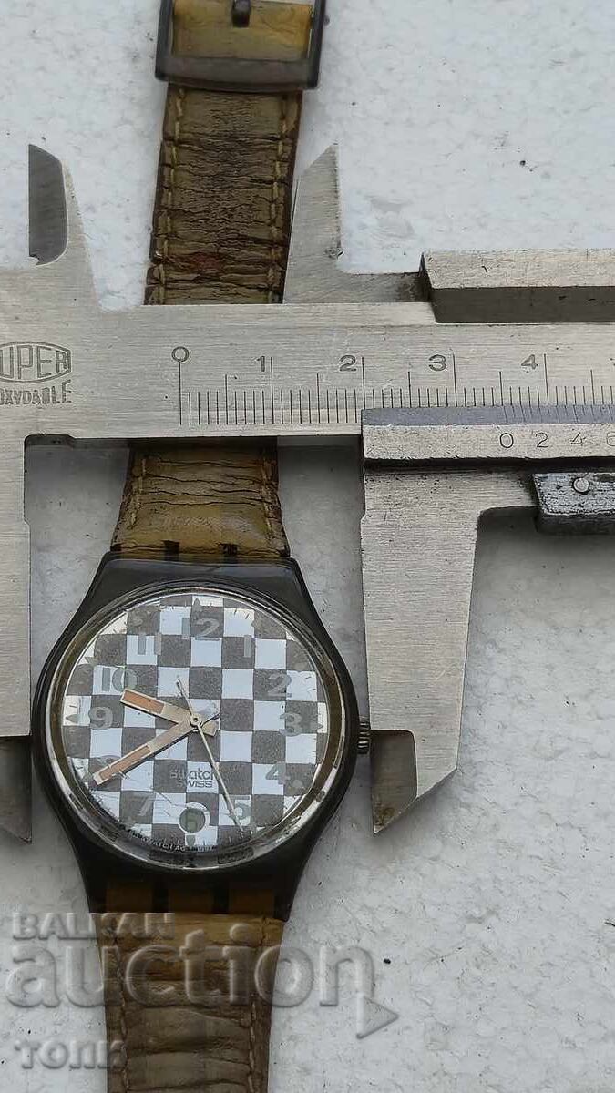 SWATCH QUARTZ SWISS MADE RARE I DON'T KNOW IF IT WORKS BZC !!!! - 5