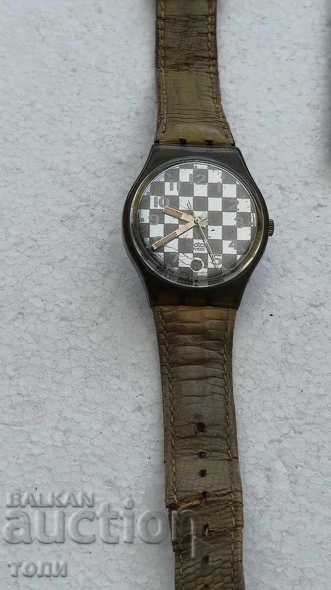 SWATCH QUARTZ SWISS MADE RARE I DON'T KNOW IF IT WORKS BZC !!!!