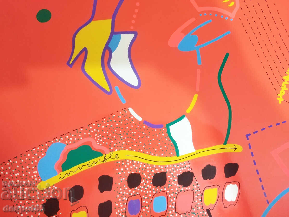 Licitație Italia. Bruno Donzelli. PopArt - Serigrafie.