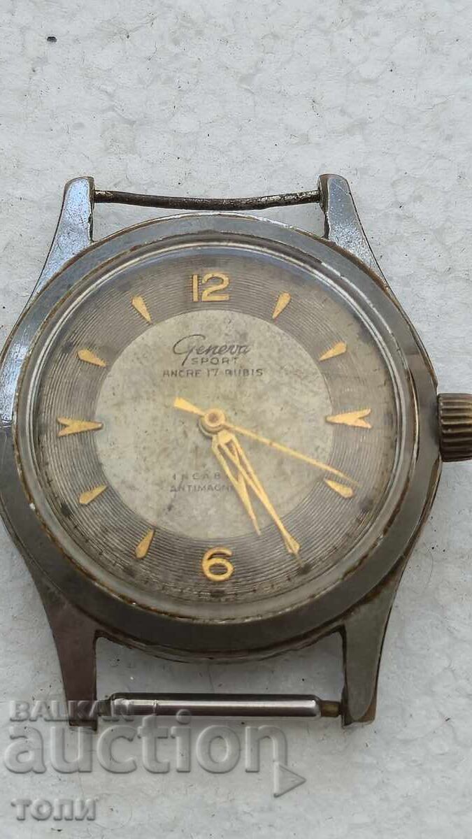 GENEVE SPORT SWISS MADE РЯДЪК НЕ РАБОТИ БЗЦ  !!!! с цена € 0.01 | 0.02 лв.