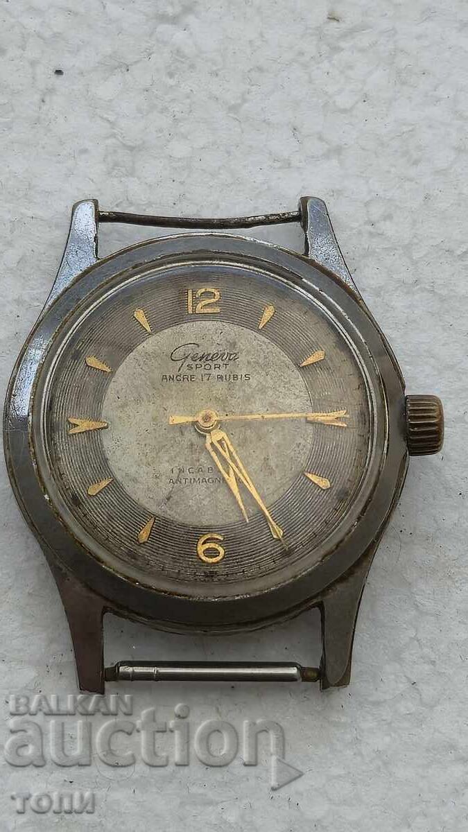 GENEVE SPORT SWISS MADE РЯДЪК НЕ РАБОТИ БЗЦ  !!!!