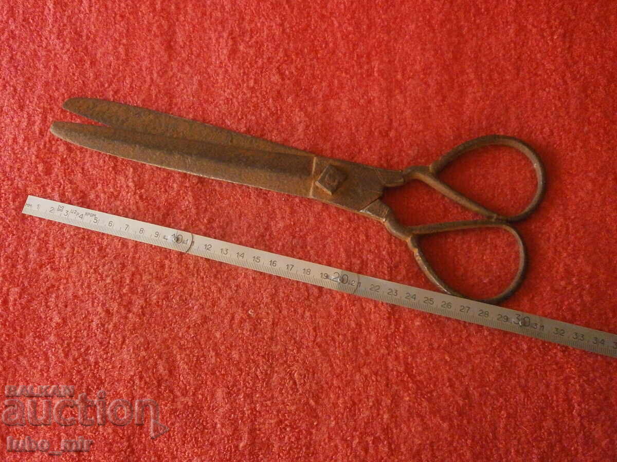 FOARFECĂ VECHE MARE FORJATĂ DATATĂ - 1852 - 5