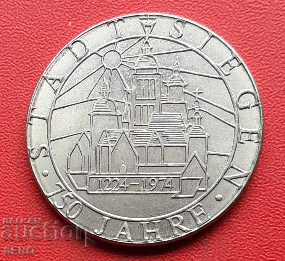 Medalie - Germania - 750 de ani. Orașul Siegen