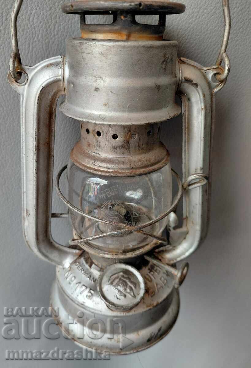 100-year-old gas lantern, Germany