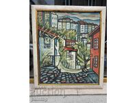 Todor Kalpakchiev, great oil painting 1968