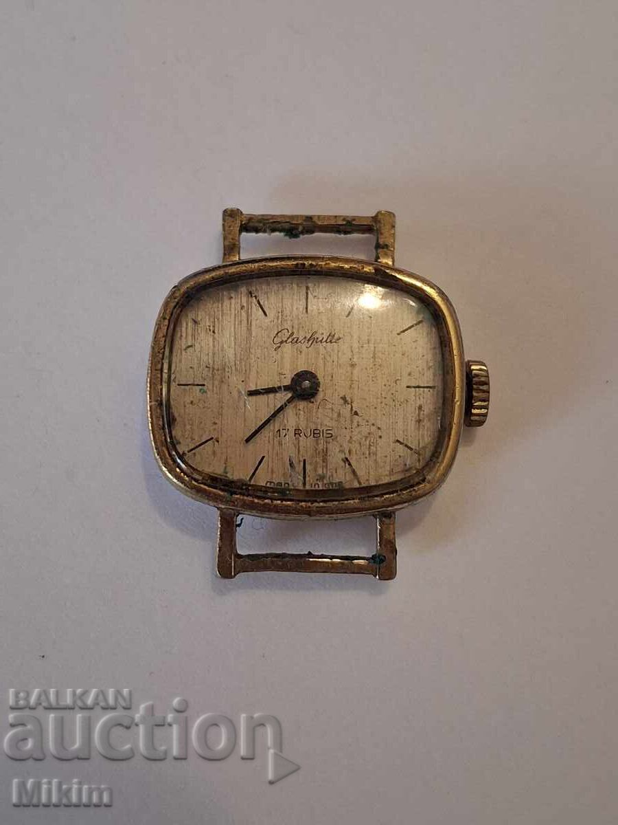 Glashutte Gold-Plated Watch