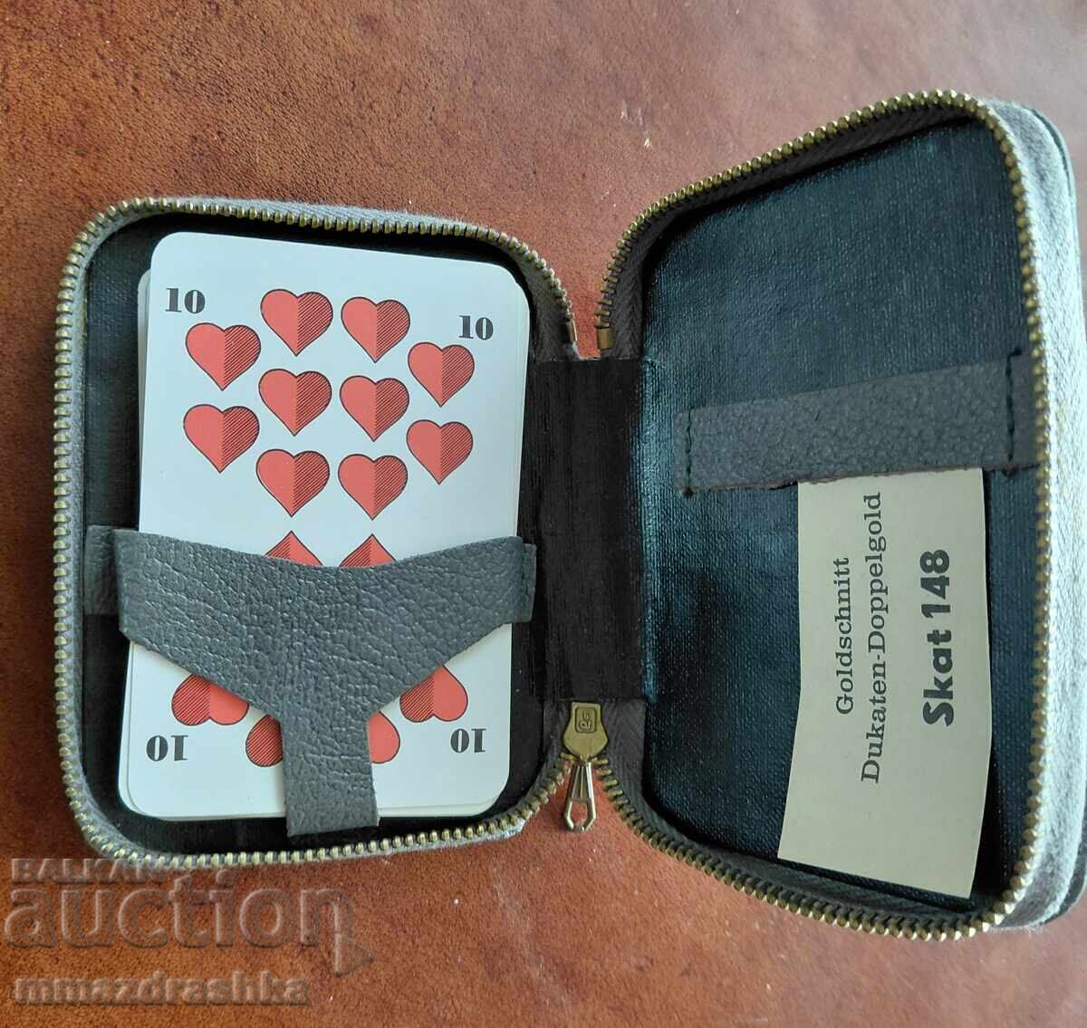 100-year-old German maps with gilding - 7