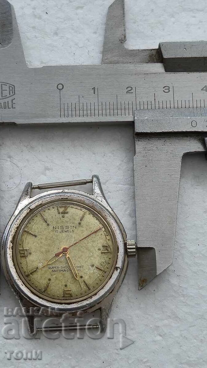 NISSIN SWISS MADE RARE NOT WORKING NO RESERVE PRICE !!!! - 7