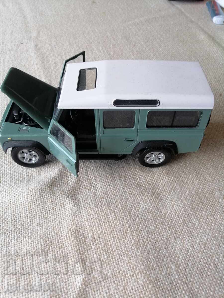 Delivery of Metal toy car "Land Rover Defender 110"