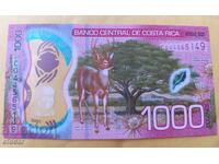1000 coloni Costa Rica 2019 polimer