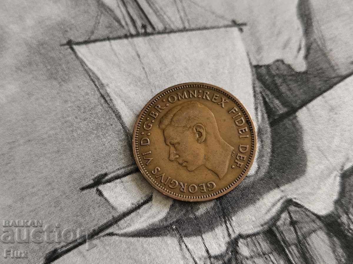 Monedă - Marea Britanie - 1/2 (jumătate) penny | 1949 cu preț € 2.45 | 4.79 BGN