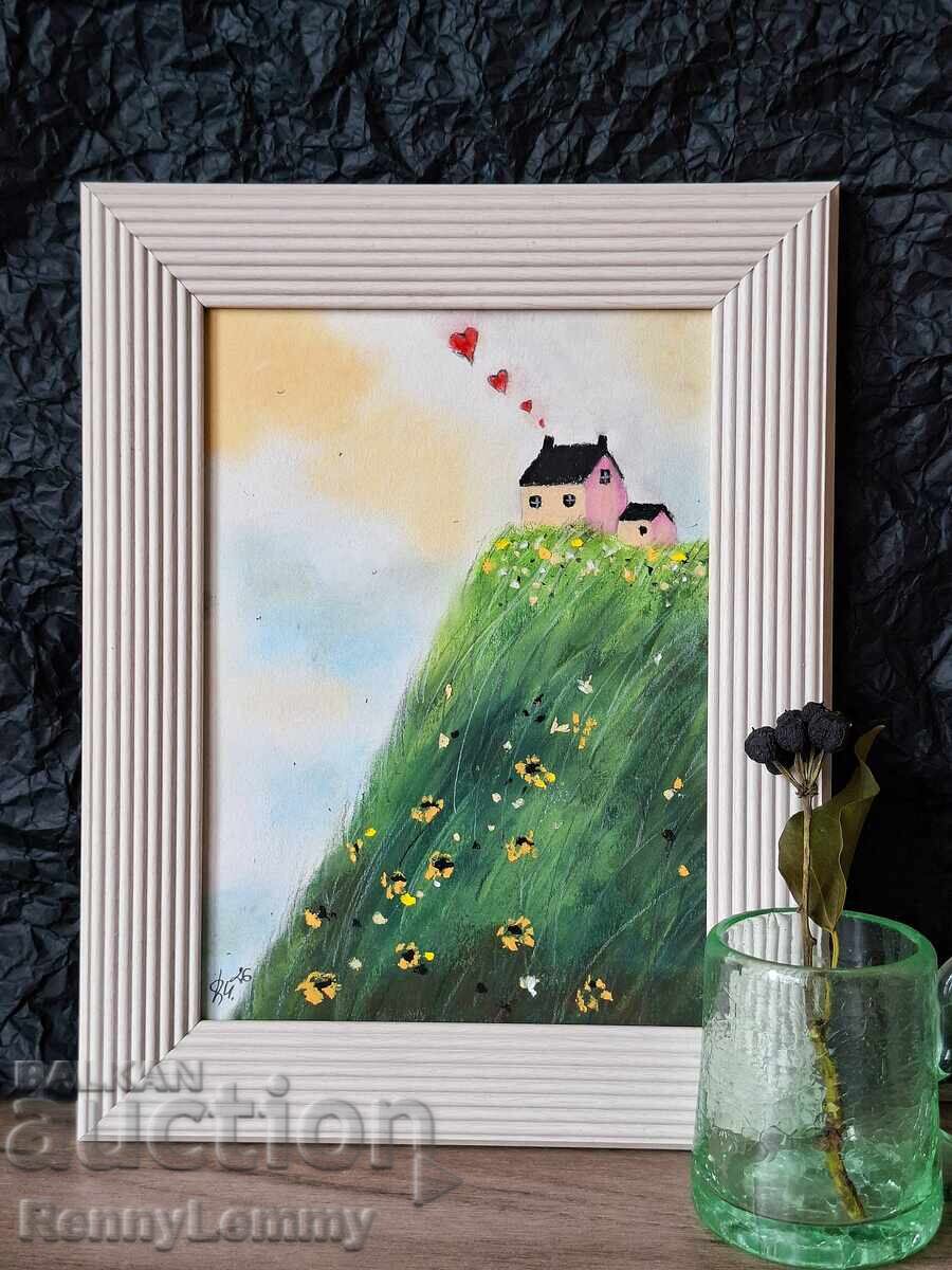 Ψηλά, ψηλά, ψηλά.. πρωτότυπη εικονογράφηση