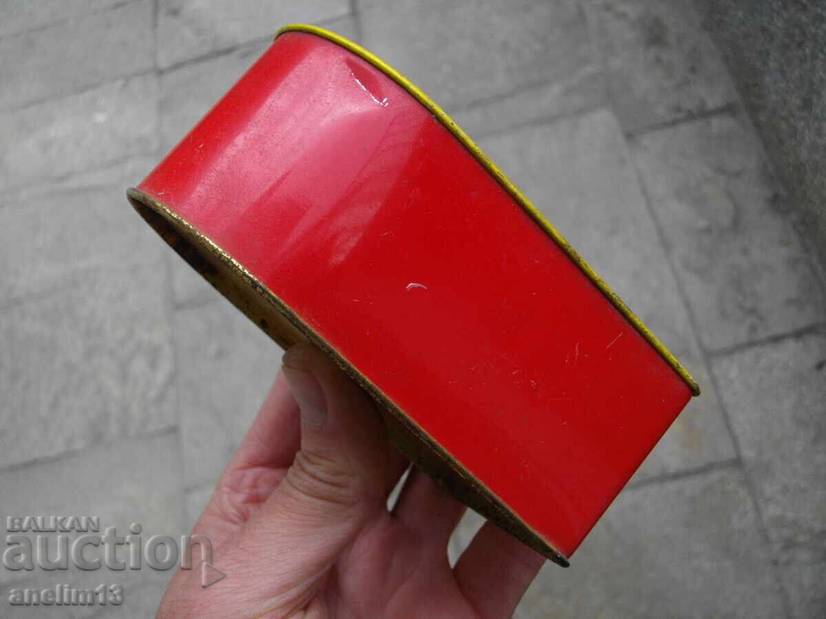 OLD TIN PIGGY BANK MAILBOX PENGEPOSTCASSE - 5