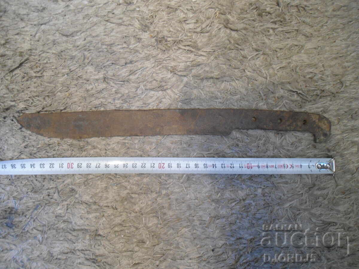 Стар кован нож, острие - 5