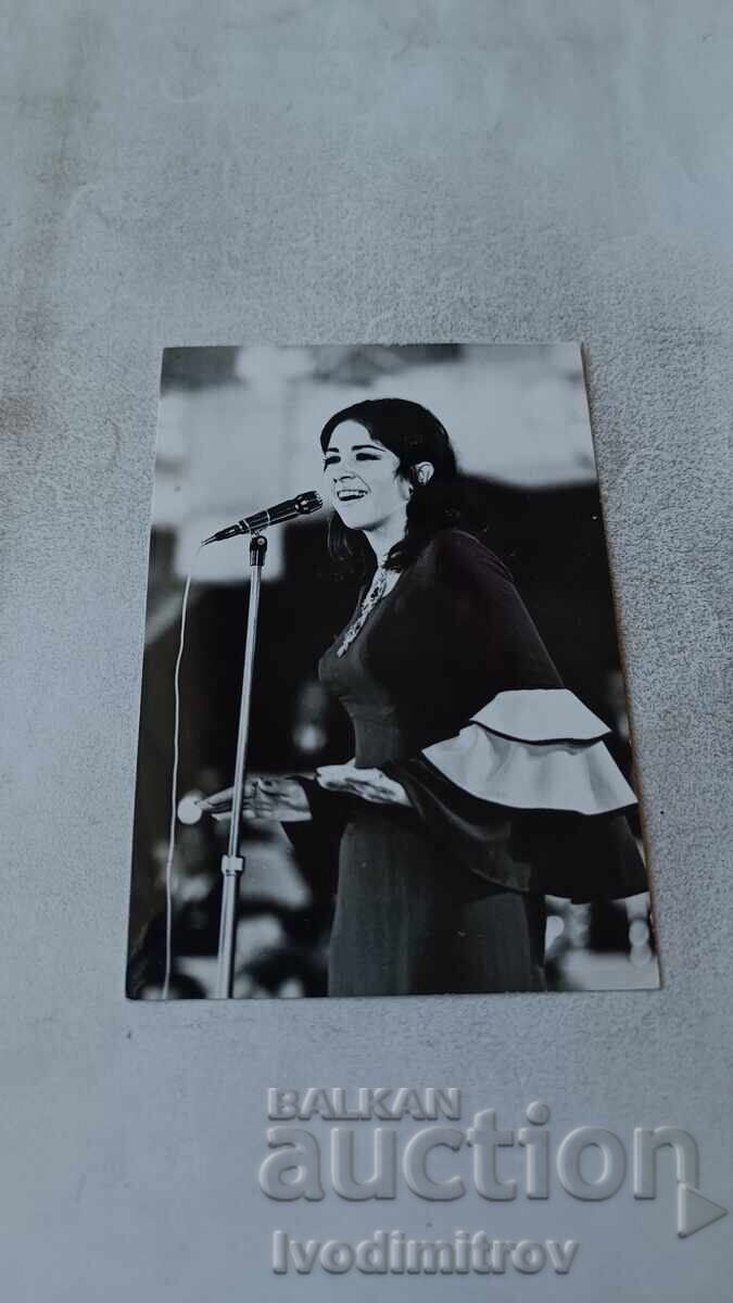 Ταχυδρομική κάρτα Μαργαρίτα Χράνοβα Χρυσός Ορφέας 1972