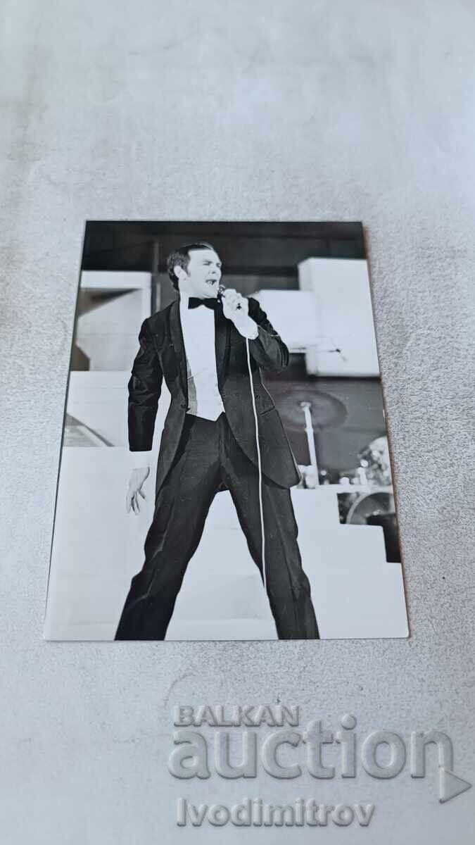 Postcard Muslim Magomayev (USSR) Golden Orpheus 1972