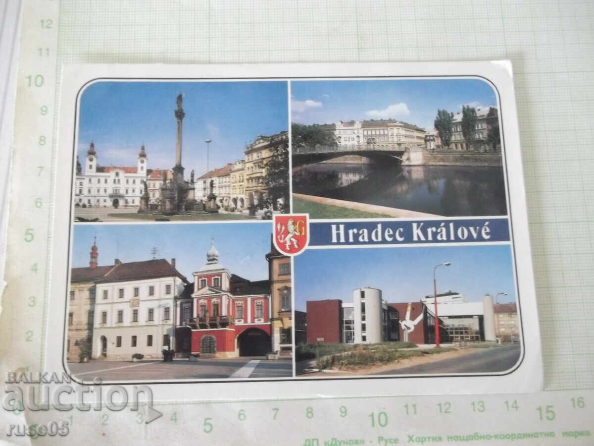 "Hradec Králové" postcard