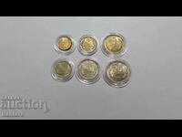 Монета - БЪЛГАРИЯ - ПЪЛЕН ЛОТ - 1974 г. -НЕЦИРКУЛИРАЛИ - UNC