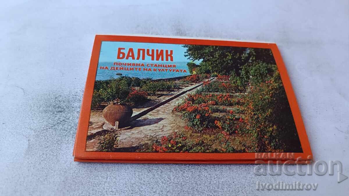 Σημειωματάριο με μίνι κάρτες Μπαλτσίκ, έκδοση του Συνδέσμου Δραστηριοτήτων του Πολιτισμού Σημειωματάριο με μίνι κάρτες Μπαλτσίκ, έκδοση του Συνδέσμου Δραστηριοτήτων του Πολιτισμού