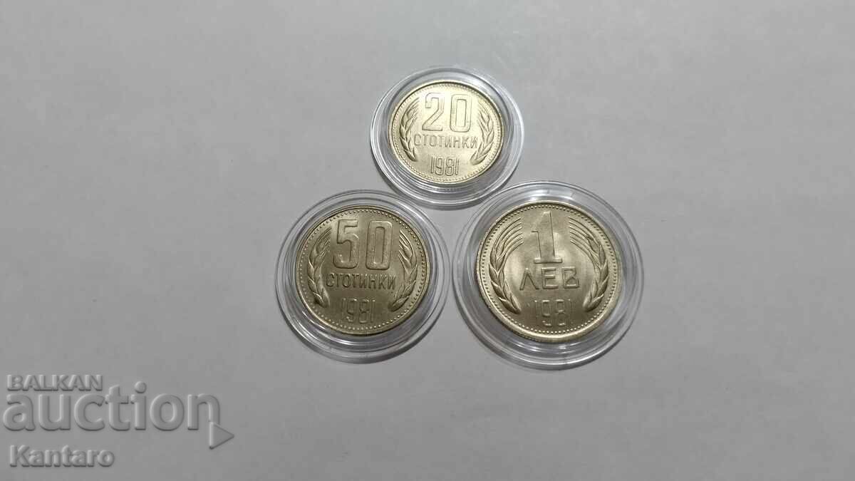 Delivery of Coin - BULGARIA - FULL LOT - 1981 - EXCELLENT