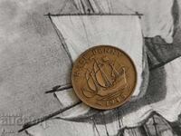 Monedă - Marea Britanie - 1/2 (jumătate) penny | 1945