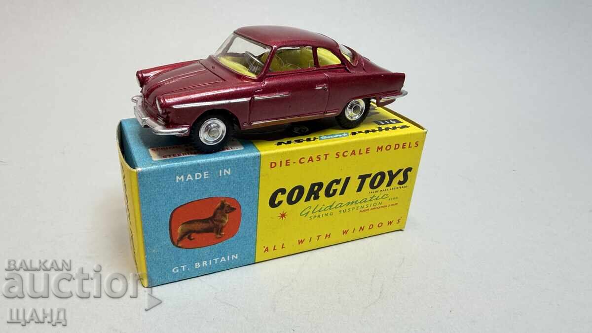 316 Corgi Toys 1/43 Model mașinuță cu cutie NSU Sport Prinz
