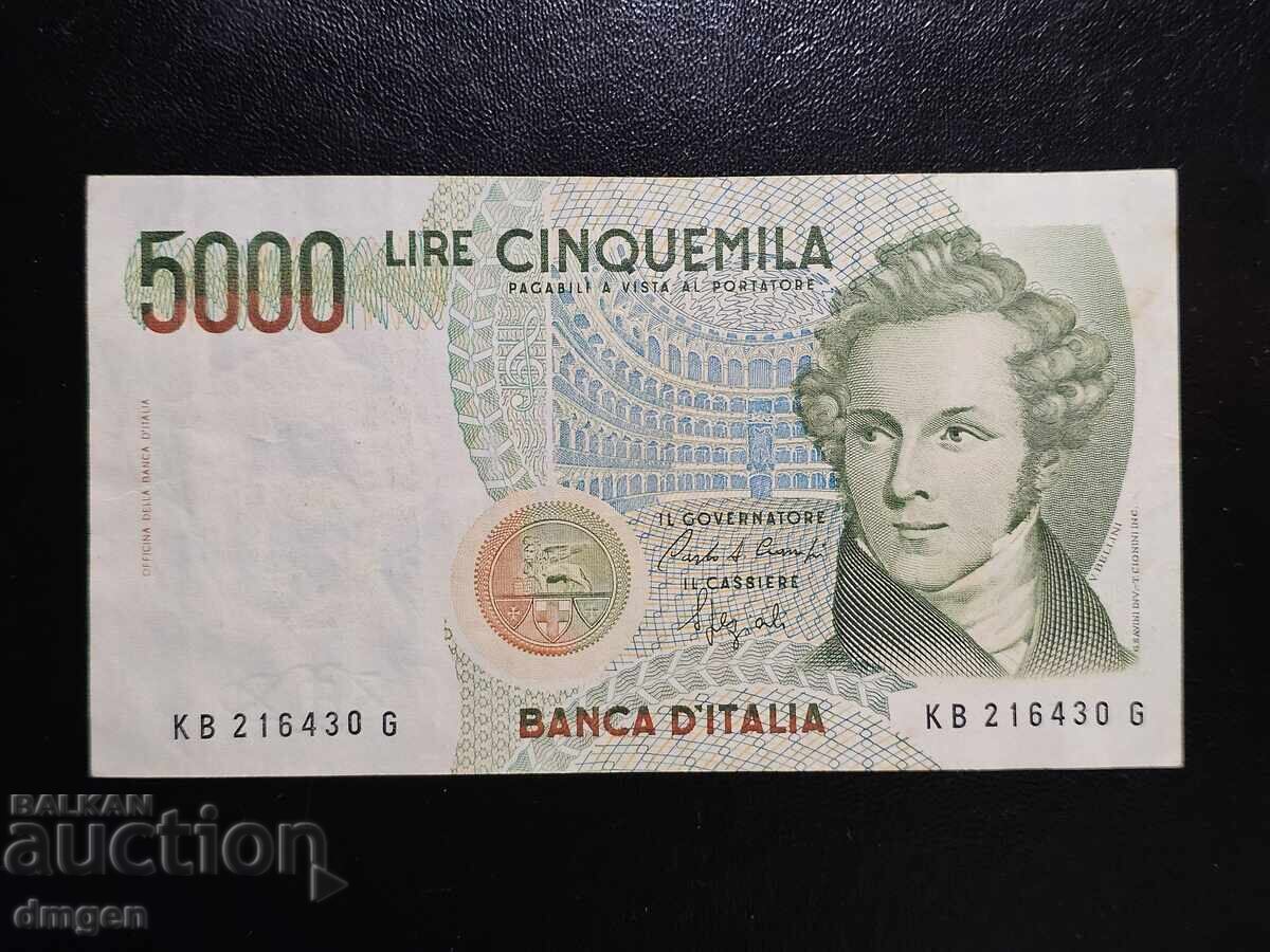 5000 лири Италия